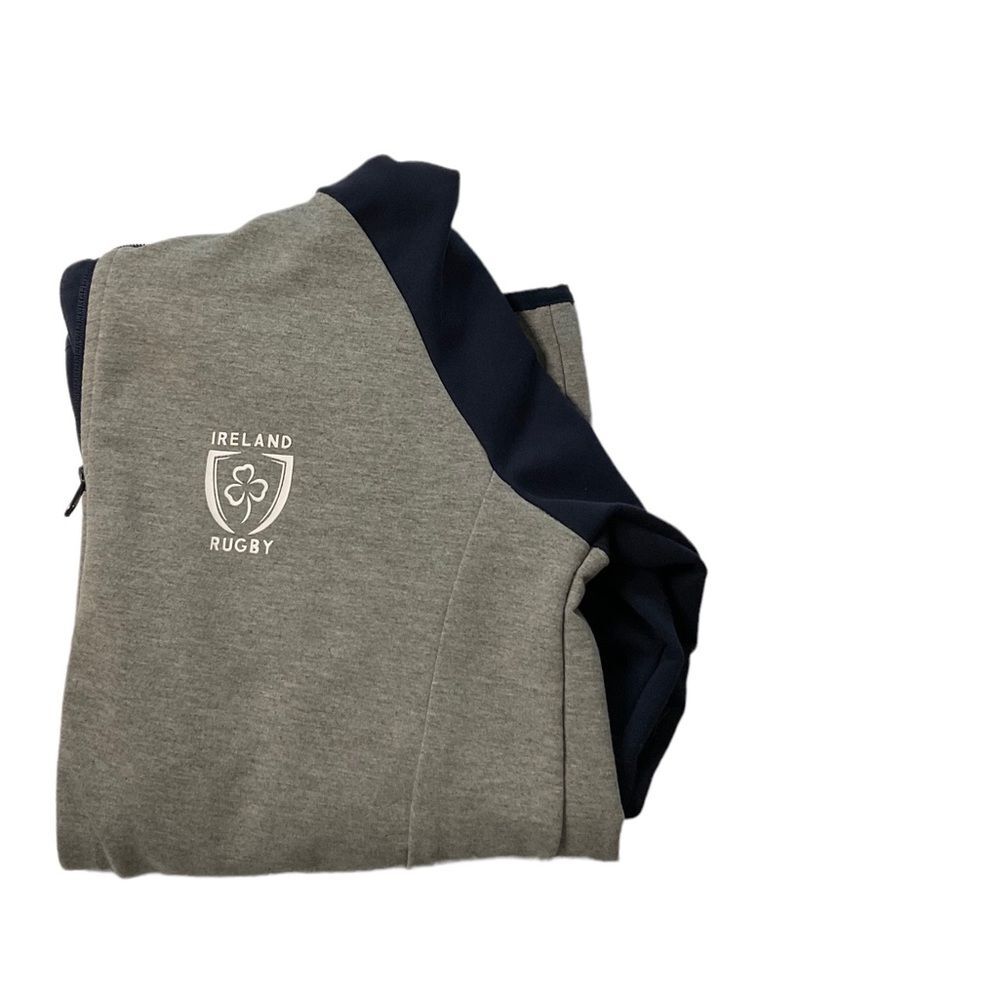 St. Bernard for Dunnes Stores Blue Gray Ireland Rugby Hoodie Size S 33/34 Chest - Picture 14 of 14
